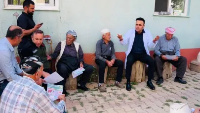 Vatandaşlara şarbon ve korunma yolları anlatıldı