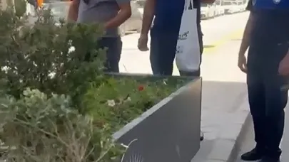 Van’da refüjdeki çiçek ve fidanlara zarar veren şahıs suçüstü yakalandı