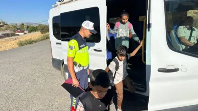 Bingöl’de okul çevreleri ve servisler denetlendi