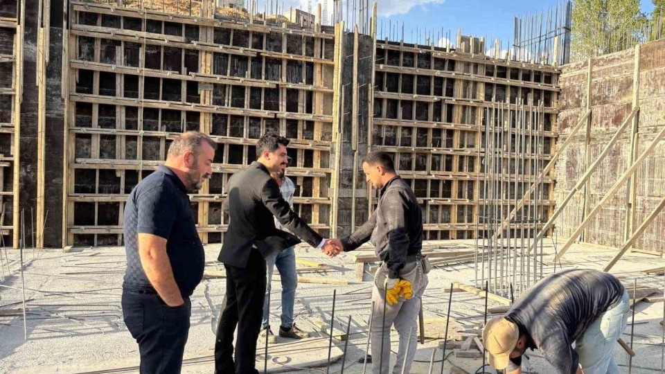 Susuz Yeni Devlet Hastanesi’nin yapımı sürüyor