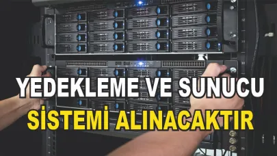 AĞRI EĞİTİM VE ARAŞTIRMA HASTANESİ İHTİYACI OLAN 2 (İKİ) KISIM YEDEKLEME VE SUNUCU SİSTEMİ  ALACAKTIR