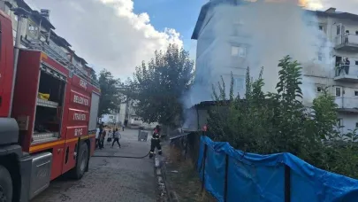 Genç'te tandırda unutulan köz yangına neden oldu