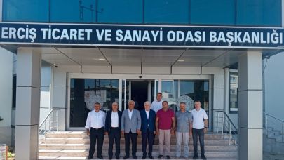 DEVA Partisi'nden Erciş Ticaret ve Sanayi Odası’na Ziyaret
