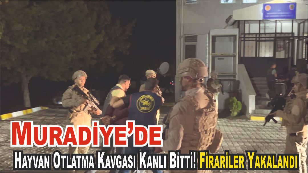 Muradiye’de Kanlı Kavga Zanlısı Yakandı