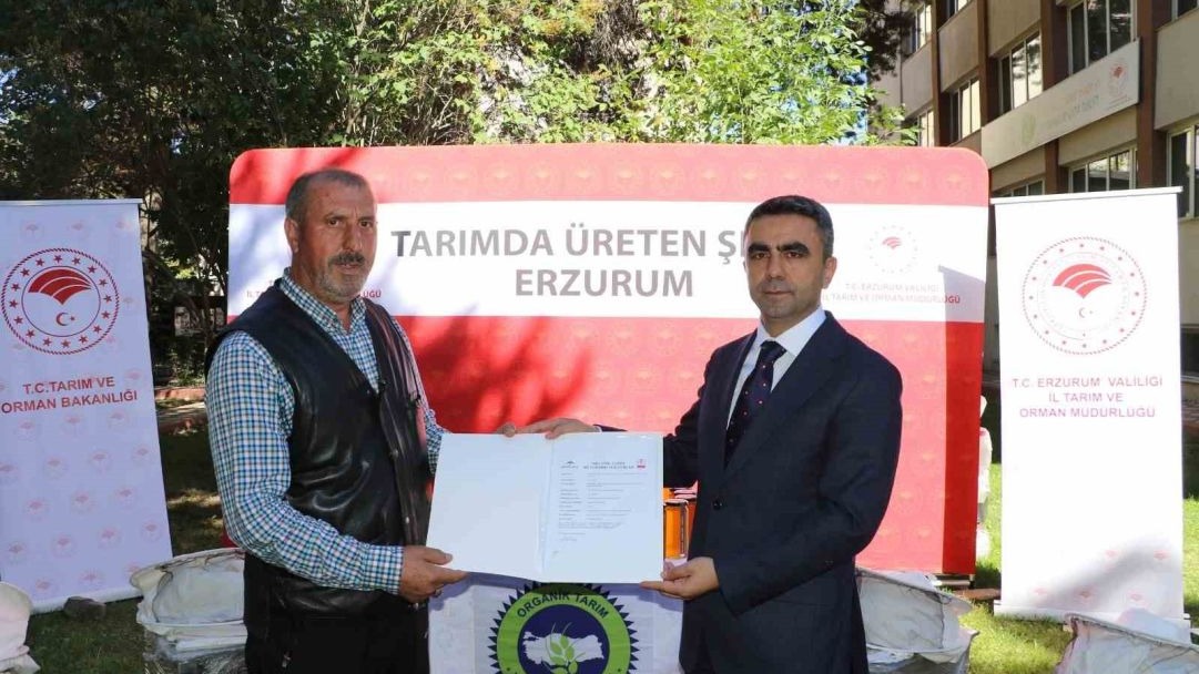 Erzurum’da organik arıcılığa destek