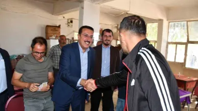 Milletvekili Tüfenkci, Doğanşehir’de muhtarlarla bir araya geldi