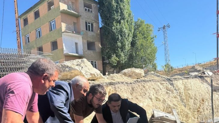 Kaymakam Tugay ve Başkan Akpunar’dan yatırım turu