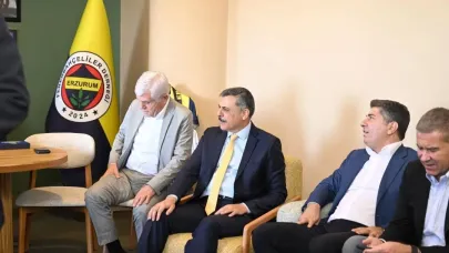 Vali Çiftçi, Erzurum Fenerbahçeliler Derneğinin açılış törenine katıldı