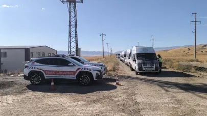 Okul servis araçları denetlendi