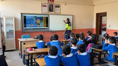 Ağrı’da Öğrencilere Trafik Bilinci Eğitimi