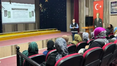 Ardahanlı anneler uyuşturucu konusunda bilgilendirildi