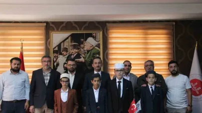 Erzurum’da hafızlar yarıştı