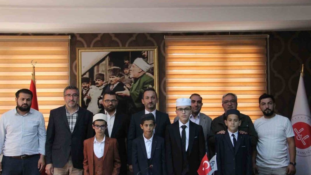 Erzurum’da hafızlar yarıştı