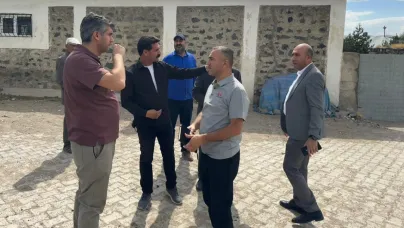 Ağrı köylerinde altyapı ve çevre düzenleme çalışmaları sürüyor