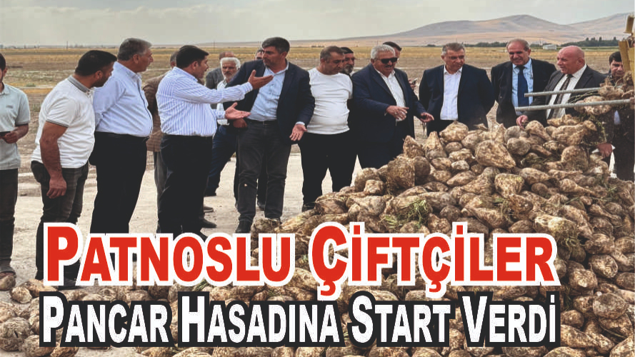 Patnos'ta 2026 Şeker Pancarı Alım Sezonu Başladı