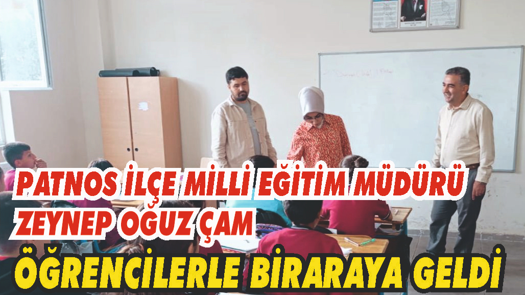 Zeynep Oğuz Çam Öğrencilerle Bir Araya Geldi