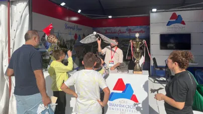 Ağrı İbrahim Çeçen Üniversitesi Teknofest’te Teknolojilerini Sergiledi