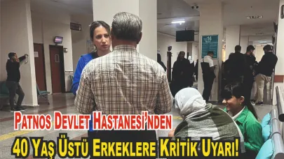 Patnos Devlet Hastanesi’nden Sağlık Alarmı