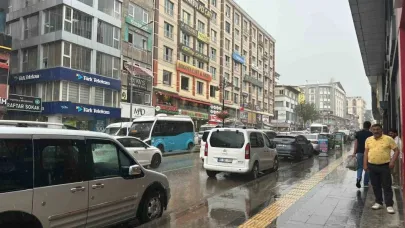Van’da yağmur yağışı