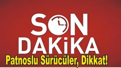 Patnos’ta Trafik Alarmı