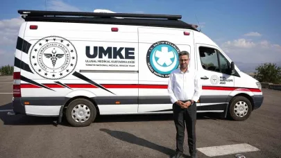 Bingöl’de UMKE’de mobil haberleşme aracı hizmete girdi
