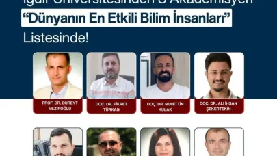 Iğdır Üniversitesinden 8 Akademisyen "Dünyanın En Etkili Bilim İnsanları Listesinde yer aldı