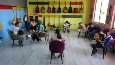 Ağrı’da müzik kurslarına yoğun ilgi(Videolu Haber)