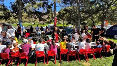 Yeşilyurt’ta aile bağlarını güçlendiren çadır kampı düzenlendi