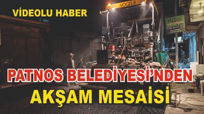 Patnos Belediyesi Asfaltlama Çalışmalarını Sürdürüyor (Videolu Haber)