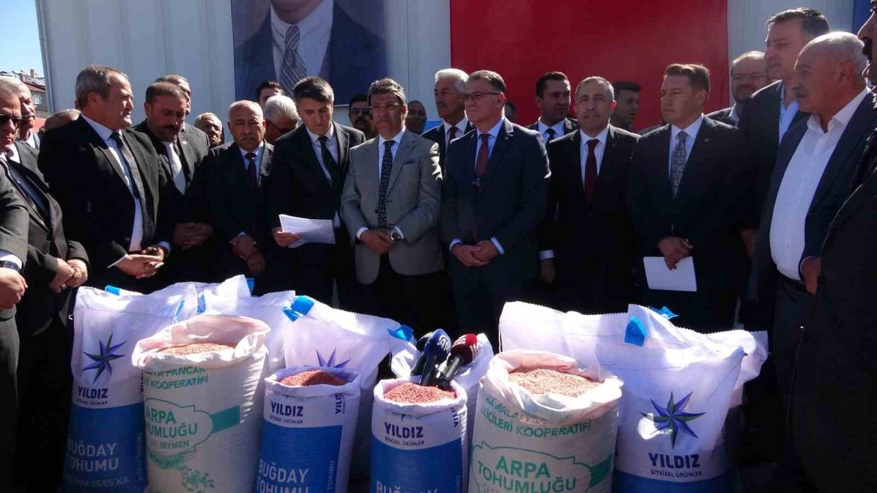 Van’da tarıma destek: 3 yılda 11 bin 322 ton tohum dağıtıldı