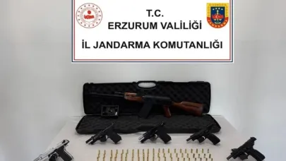 Jandarma düğünde havaya ateş açan 6 kişi yakaladı