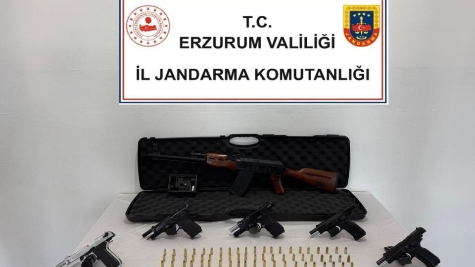 Jandarma düğünde havaya ateş açan 6 kişi yakaladı