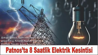 Aras EDAŞ’tan Patnos’a Kesinti Uyarısı