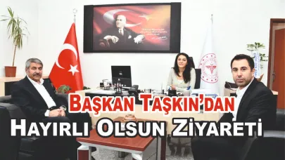 Patnos Belediye Başkanı Taşkın'dan Yeni Başhekim Bulut'a Hayırlı Olsun Ziyareti