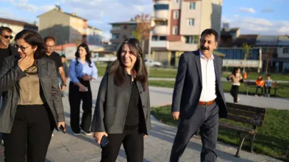 Ağrı Belediyesi Eşbaşkanları Çalışmaları Yerinde İnceledi