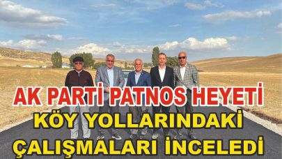 Patnos'ta Köy Yollarında Asfaltlama Çalışmaları Devam Ediyor