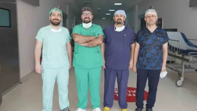 Malatya'da 3 santimetrelik böbrek tümörü parsiyel nefrektomi ile çıkartıldı