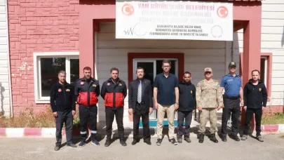 Erciş'te İtfaiyeciler Gününde Anlamlı Ziyaret