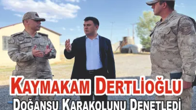 Patnos Kaymakamı Güvenlik Çalışmalarını İnceledi