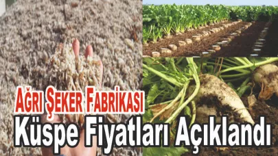 Ağrı Şeker Fabrikası'ndan Besicilere Müjde