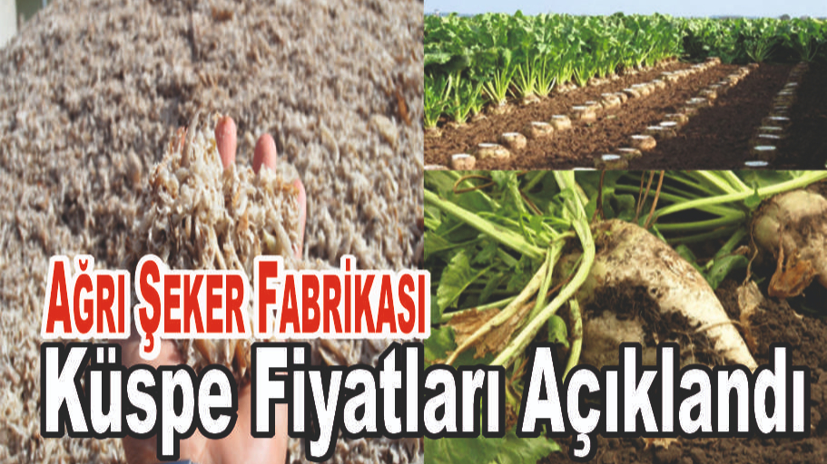 Ağrı Şeker Fabrikası'ndan Besicilere Müjde