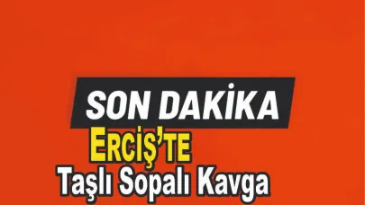 Erciş’te Taşlı Sopalı Kavga: Yaralılar Hastaneye Kaldırıldı