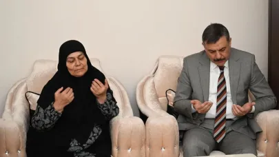 Şehit annesine vefa