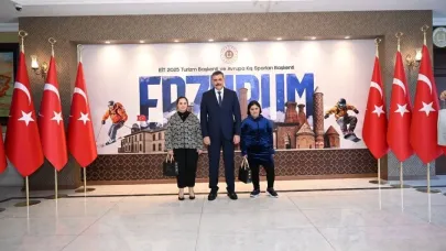 Erzurum Valiliği’nin güllerine sürpriz