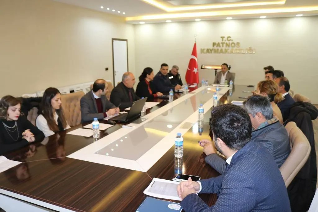 Patnos Kaymakamlığında "Çocuk Koordinasyonu Toplantısı" gerçekleştirildi.