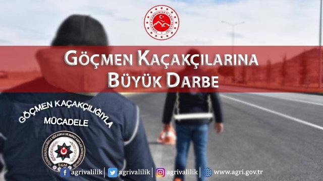 Göçmen Kaçakçılarına Büyük Operasyon