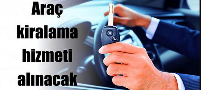 AĞRI GENÇLİK VE SPOR İL MÜDÜRLÜĞÜ ARAÇ KİRALAYACAK