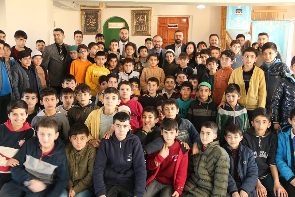 Ağrı İl Müftüsü  Celal Büyük, Hafızlarla Bir Araya Geldi