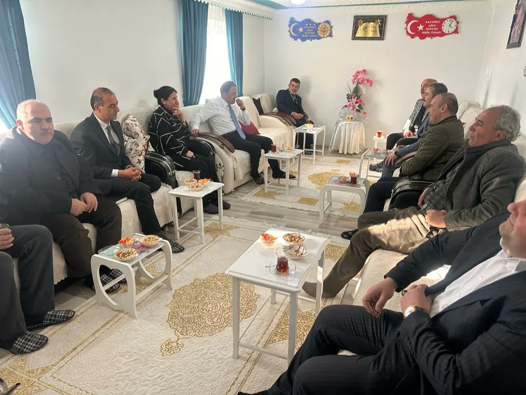 Kaymakam Cankatar'dan Köy Ziyareti ve Taziye Ziyareti
