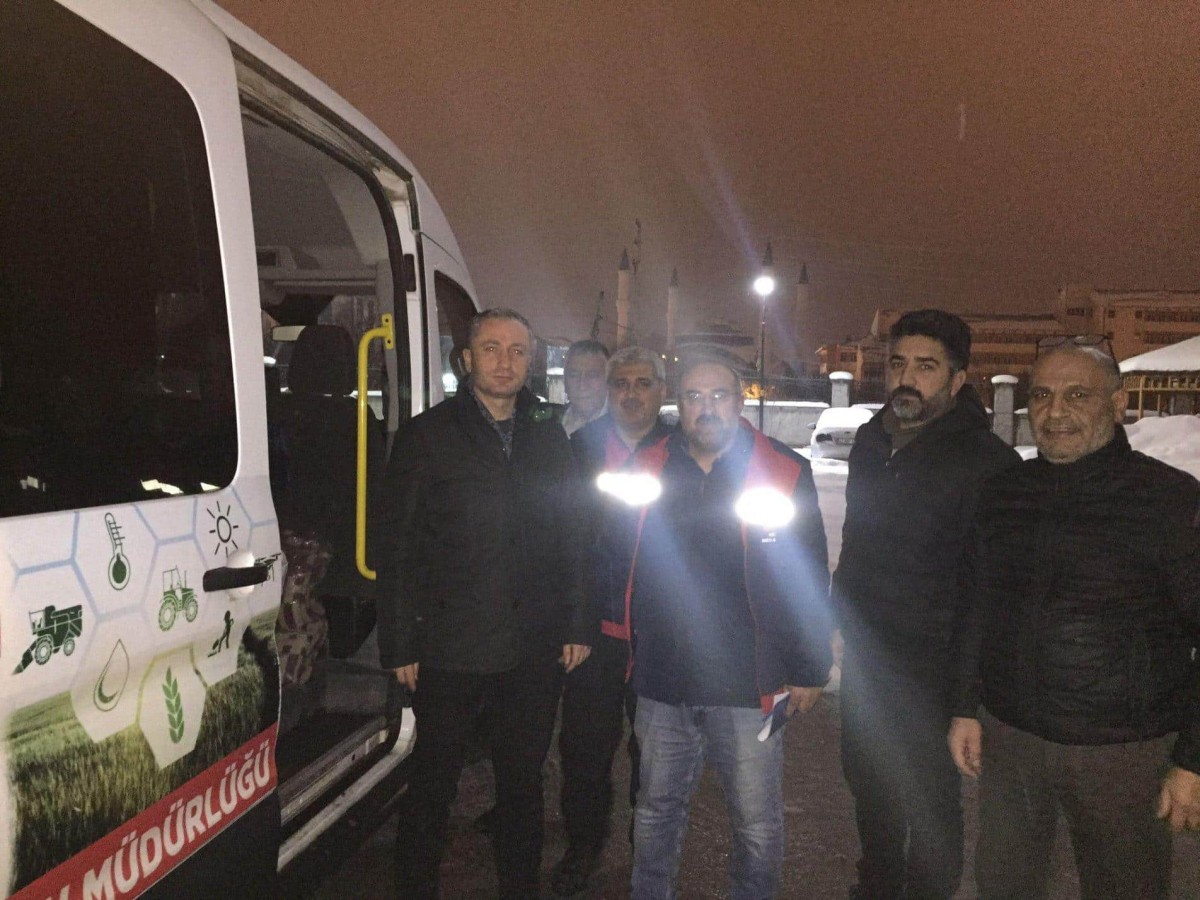 Ağrı İl Milli Eğitim Müdürü Hasan Kökrek, AKUB Ekibini Gaziantep'e Yolcu Etti